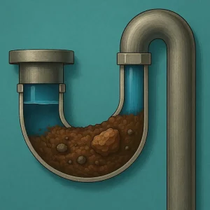 como desatascar una tubería de desagüe general