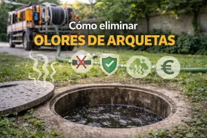 eliminar olores de arquetas