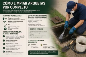 como limpiar arquetas