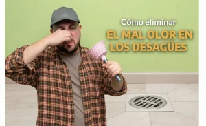 como eliminar el mal olor de los desagües